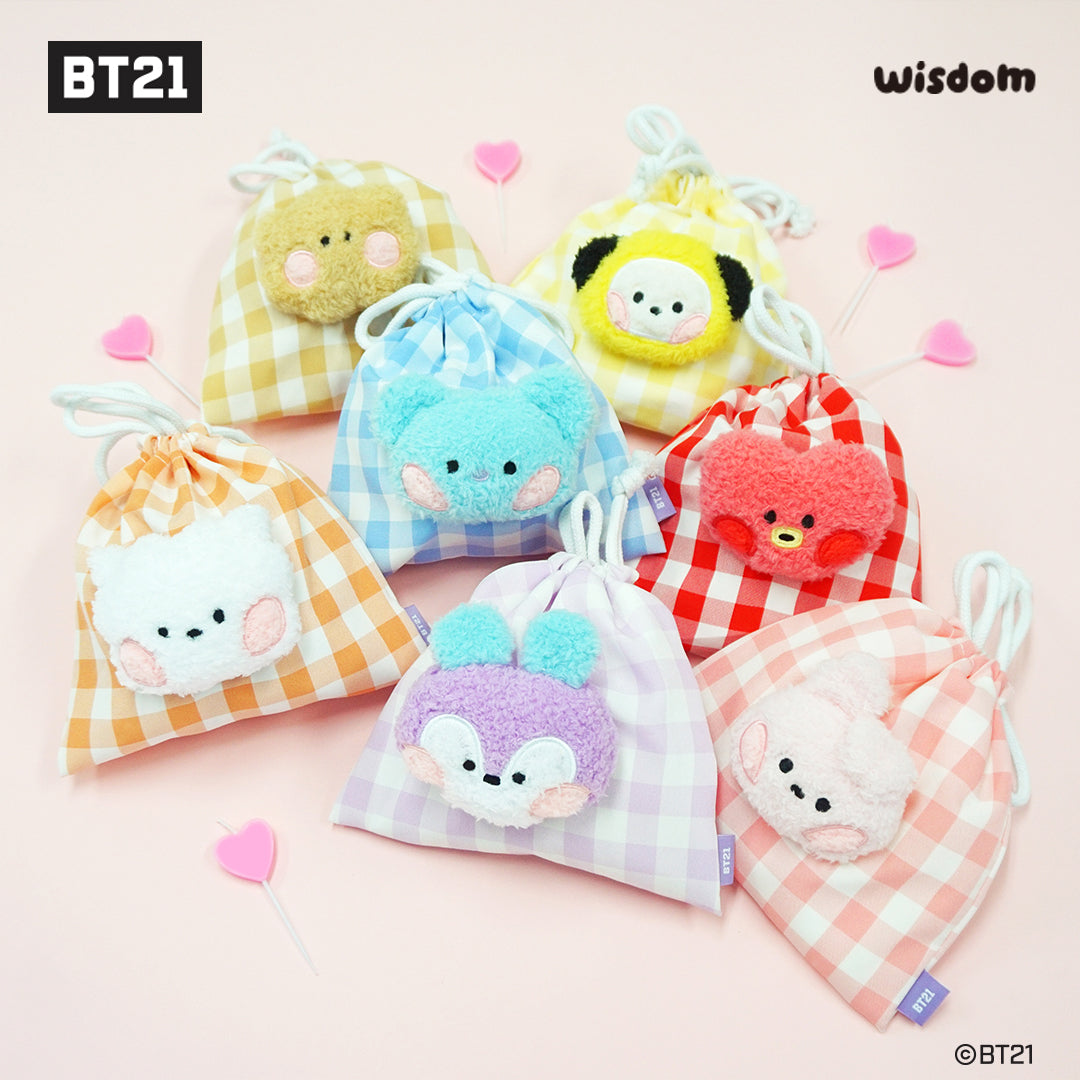 New BT21 Cute Pouches