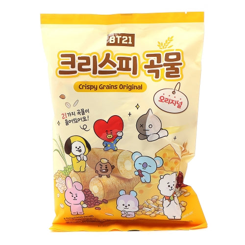 BT21 Crispy Grain Snacks (Injeolmi/Original)