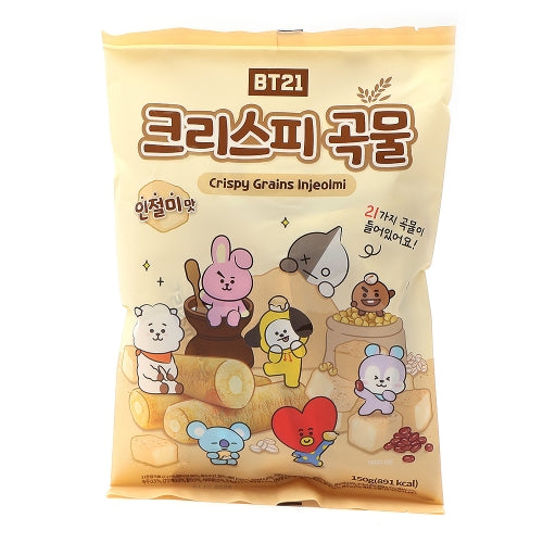BT21 Crispy Grain Snacks (Injeolmi/Original)