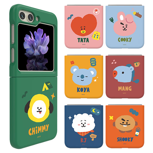 BT21 Galaxy Z-Flip 5 Cell Phone Case