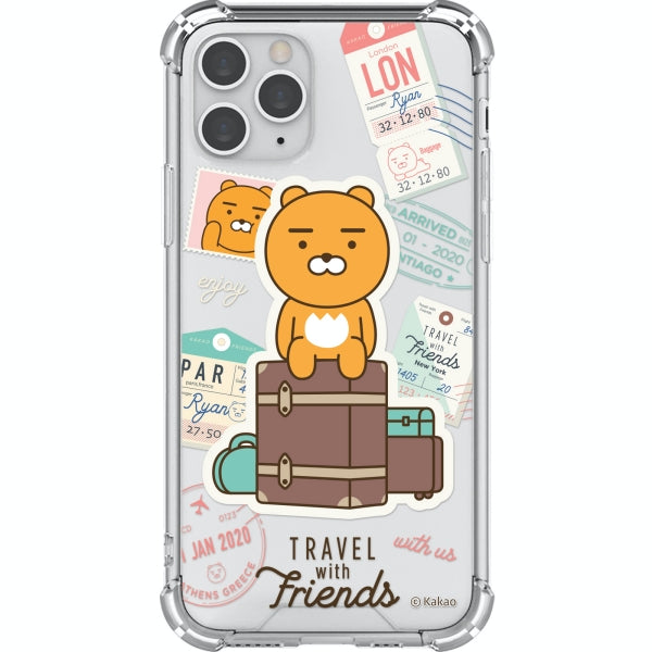 Kakao Friends Travel Transparent Phone Case