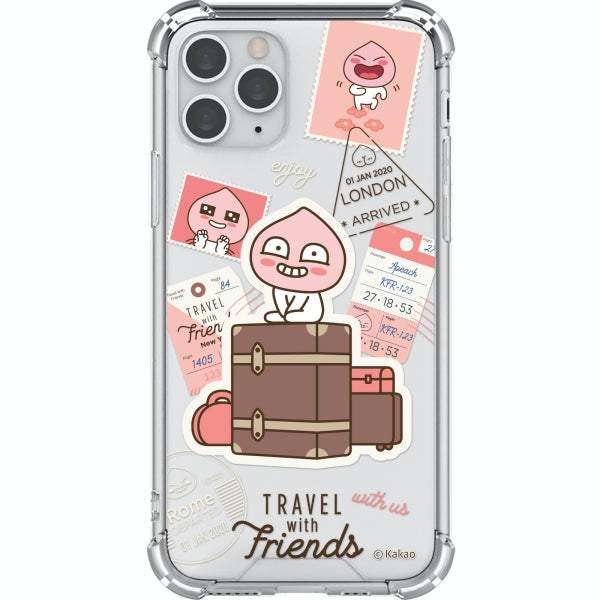 Kakao Friends Travel Transparent Phone Case