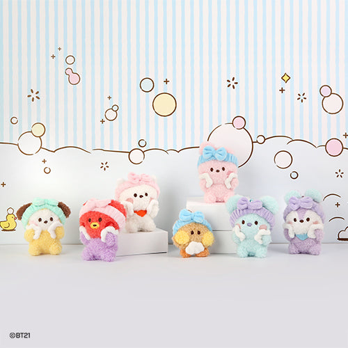 BT21 minini PLUSH KEYRING [Bath time]