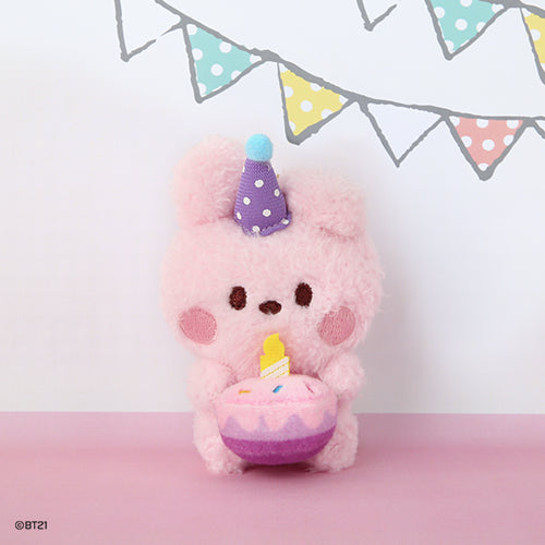 BT21 minini PLUSH KEYRING [Happy time]