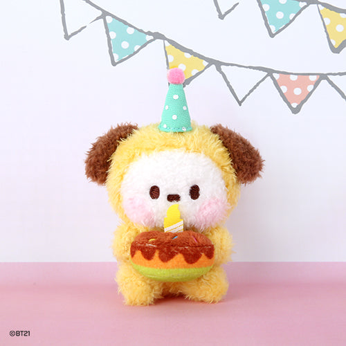 BT21 minini PLUSH KEYRING [Happy time]