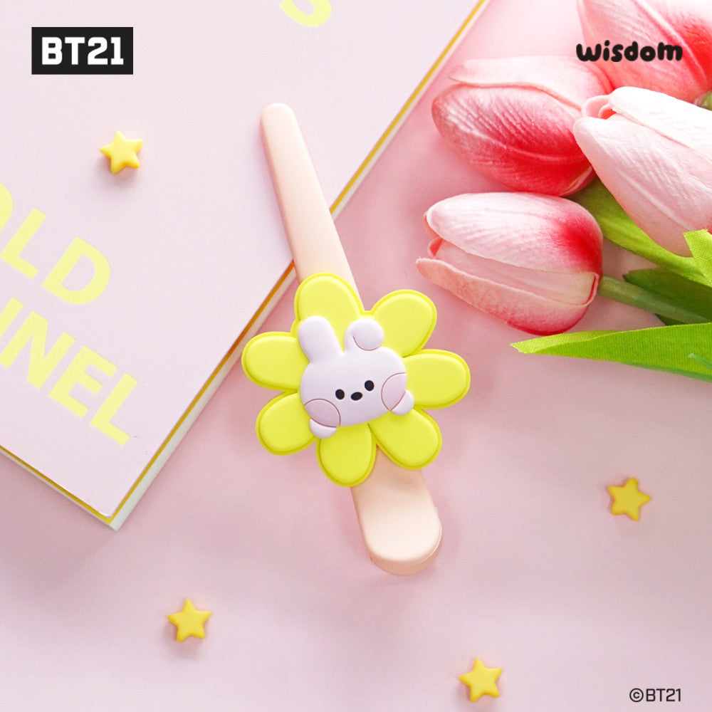 BTS Yellow Hair Accessories for Women