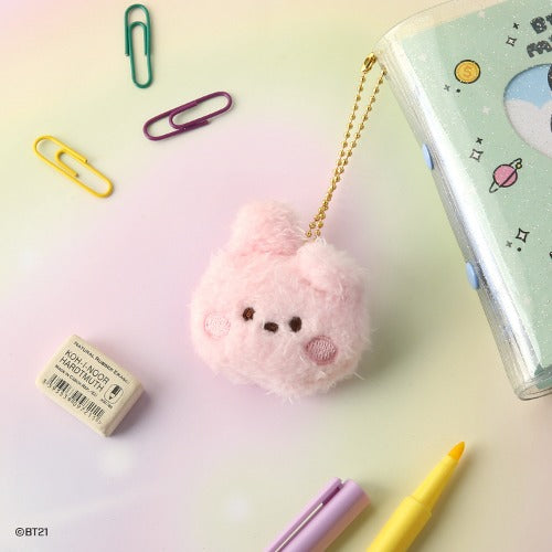 BT21 minini PLUSH KEYRING [face]