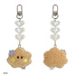 BT21  minini Beads Plush Keyring [face]