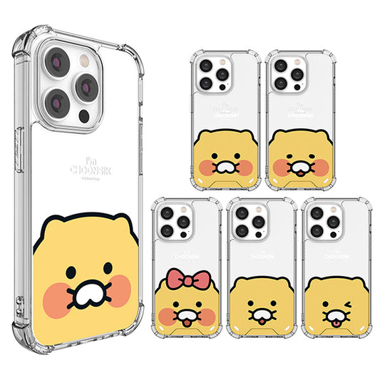 Kakao Friends Choonsik Clear Phone Case