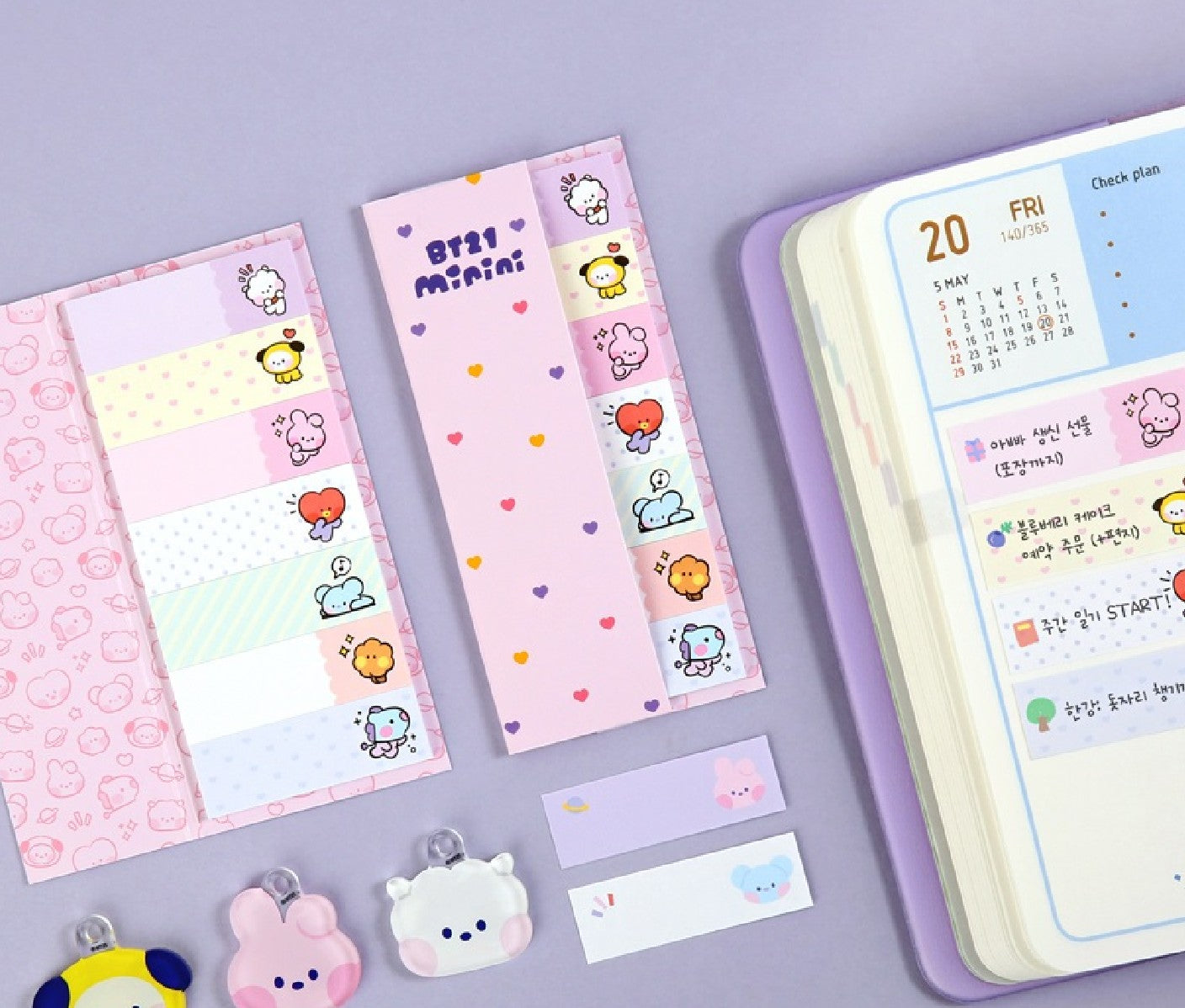 BT21 Sticky index [minini]