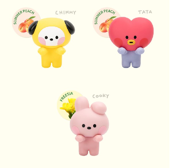 BT21 Line Friends Minini Official Monitor Freshener – HappyholicShop