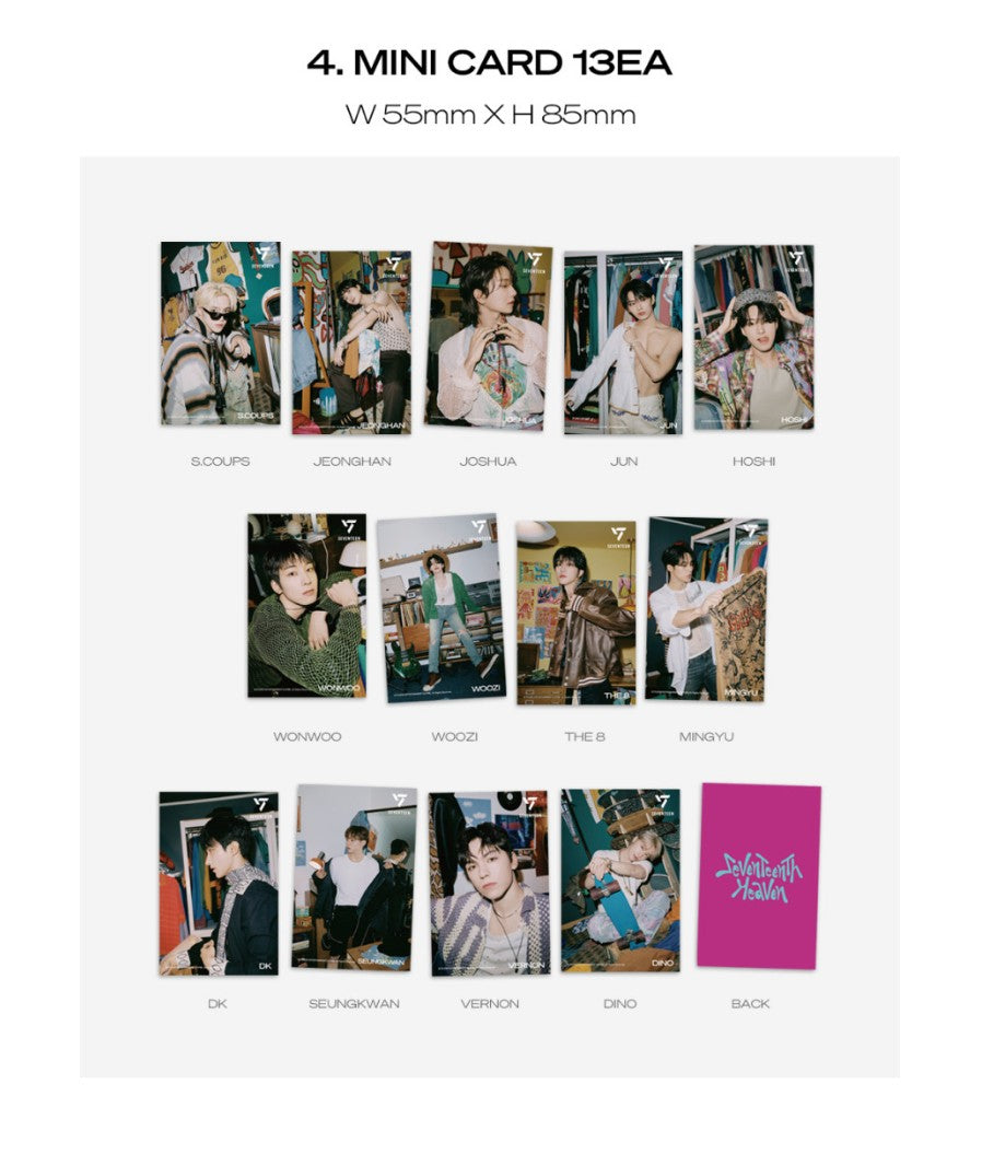 SEVENTEEN Eco-friendly Mini Poster Package