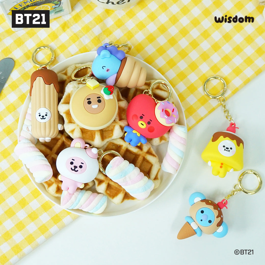 BT21 Baby Sweetie Figure Keyring