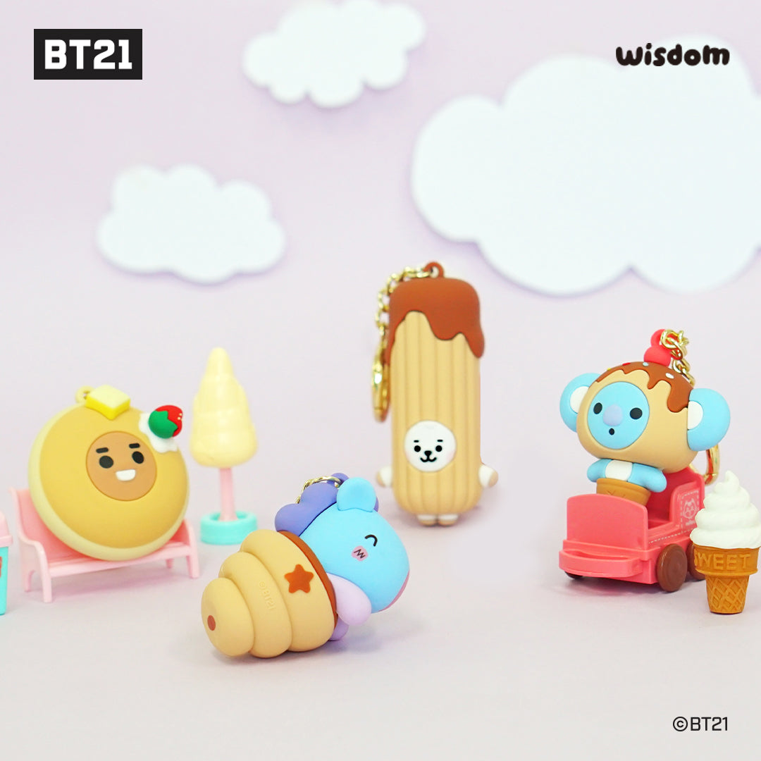 BT21 Baby Sweetie Figure Keyring