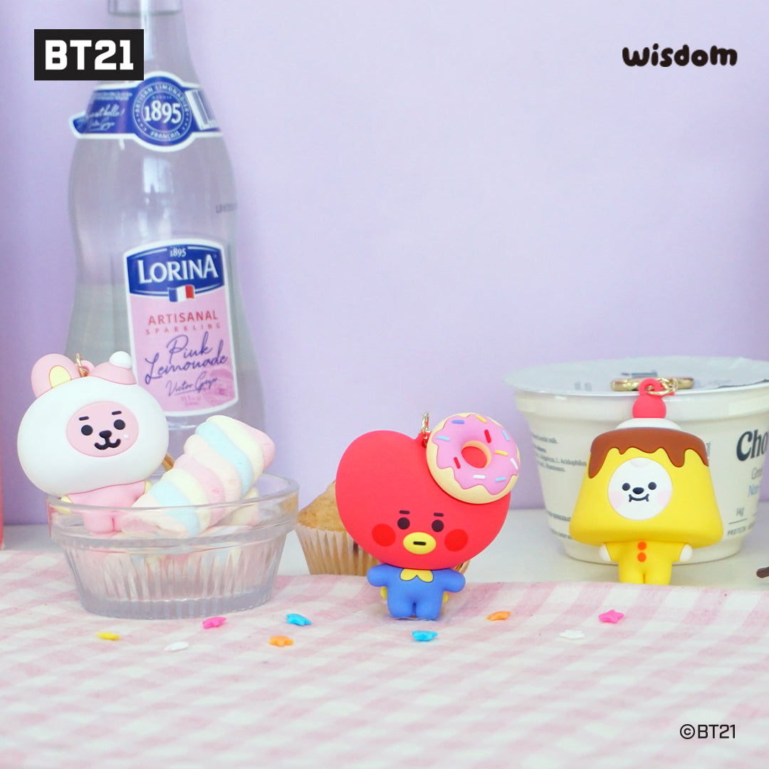 BT21 Baby Sweetie Figure Keyring