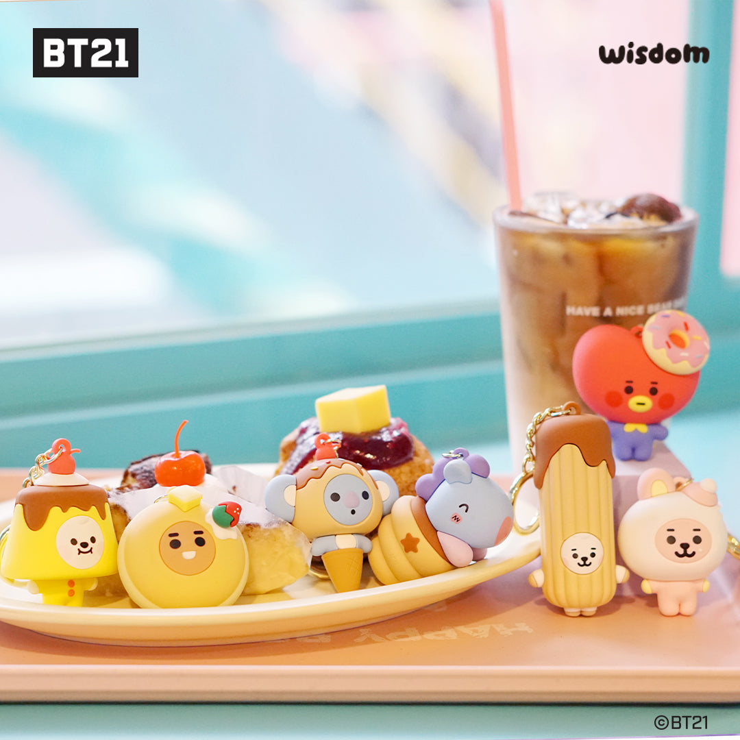 BT21 Baby Sweetie Figure Keyring