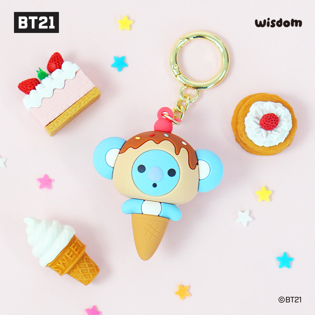 BT21 Baby Sweetie Figure Keyring