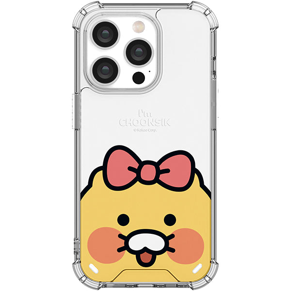 Kakao Friends Choonsik Clear Phone Case