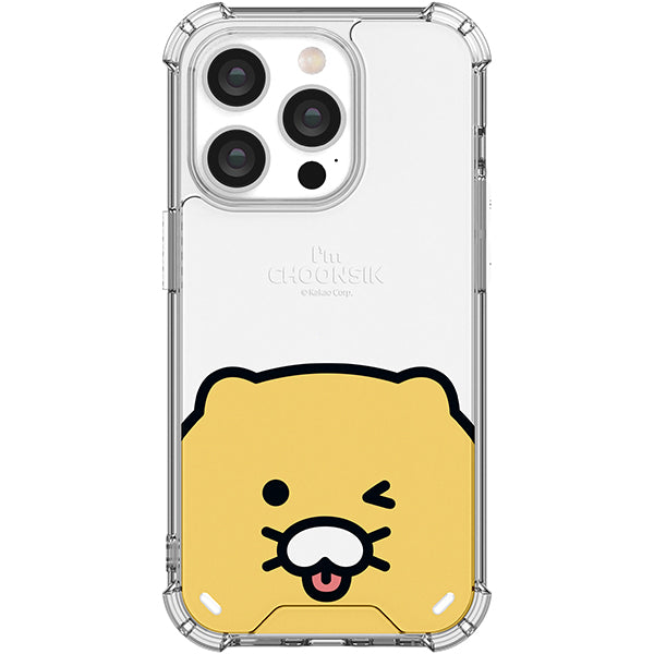 Kakao Friends Choonsik Clear Phone Case