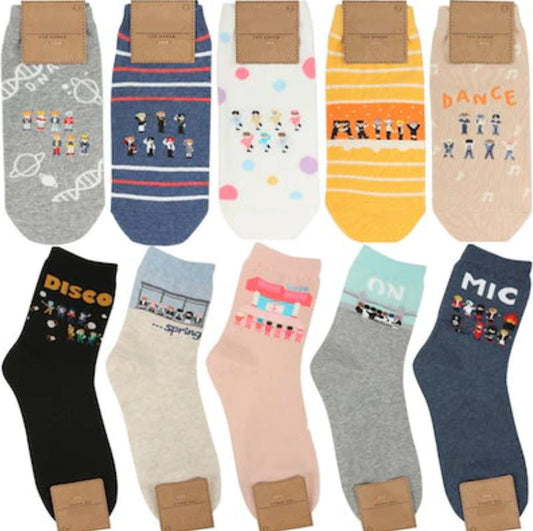 Star Socks Set (Long 5 Set / Mini 5 Set)