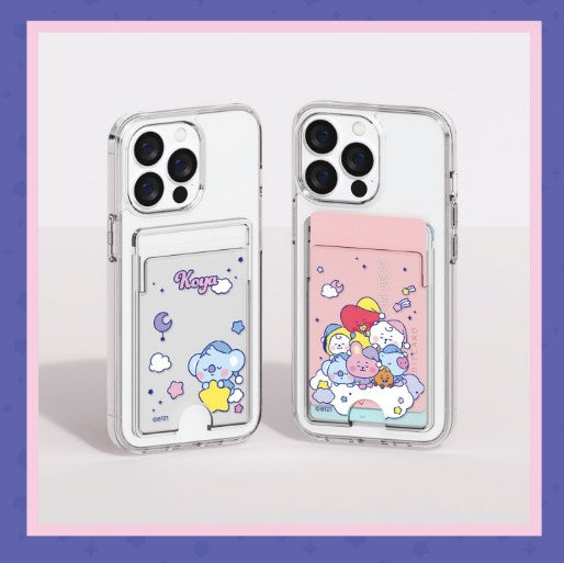 BT21 Clear Card Phone case [Dream baby]