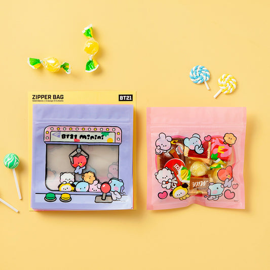 BT21 Zipper Bag [minini]