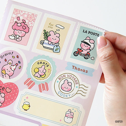 BT21 Removable Gift Stickers [minini]