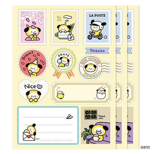 BT21 Removable Gift Stickers [minini]