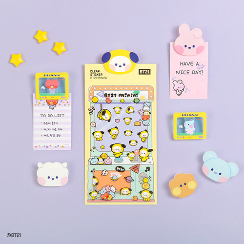 BT21 Acrylic Magnet Clip Set [minini]